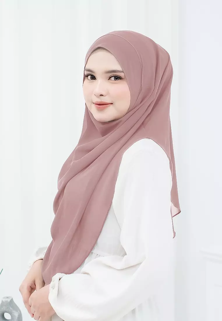 HIJAB INSTAN ZHAZA - CHOCO