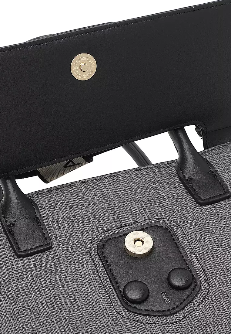 Women's Top Handle Bag / Sling Bag / Crossbody Bag - Black