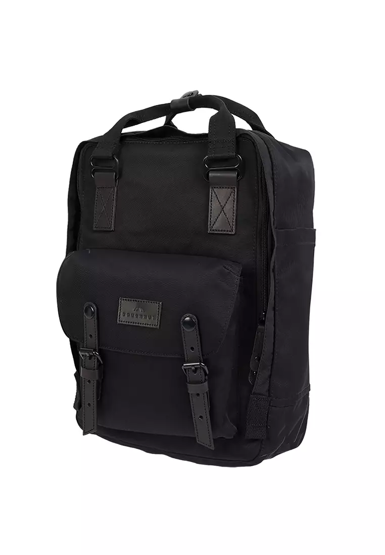 Macaroon Black Series Black Backpack