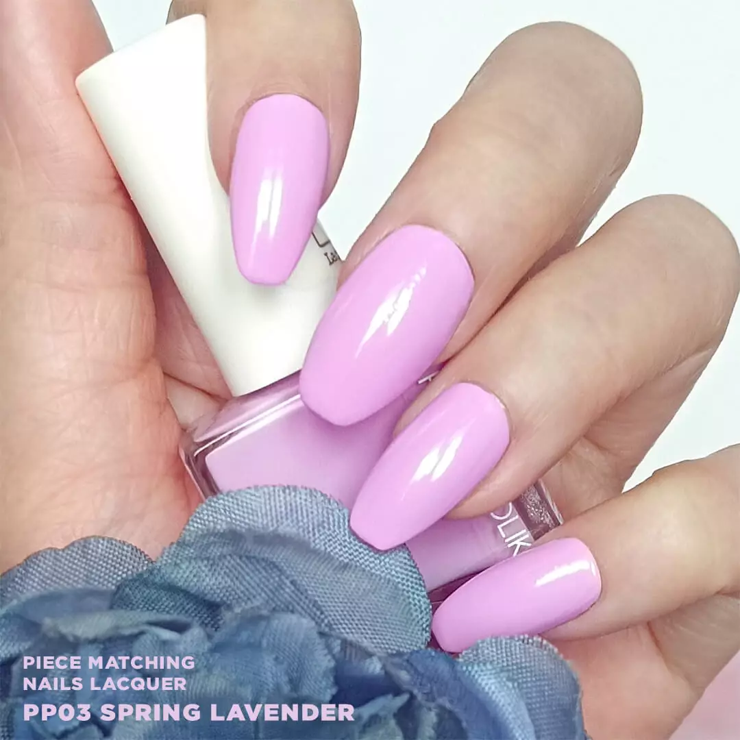Holika Holika Piece Matching Nails Lacquer - PP03 Spring Lavender