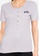 Aeropostale grey Short Sleeve Henley T-Shirt BD055AADA8D293GS_3