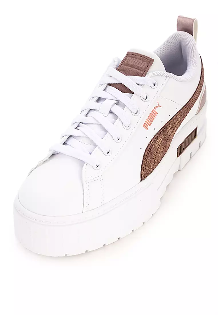 NEW PUMA Mayze Glam Women s Sneakers White