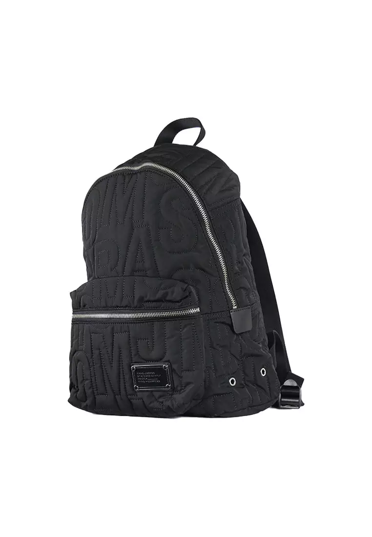 Marc Jacobs Nylon Quilted Backpack In Black 4S4HBP001H02