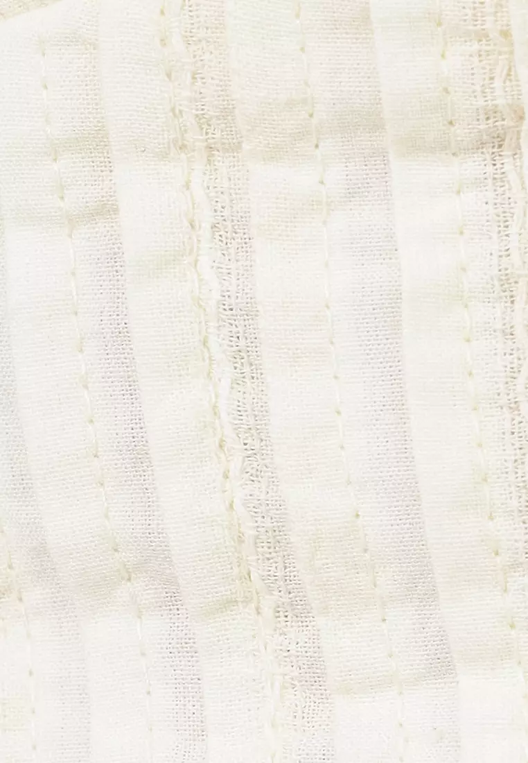 Greta Frill Sleeves Blouse