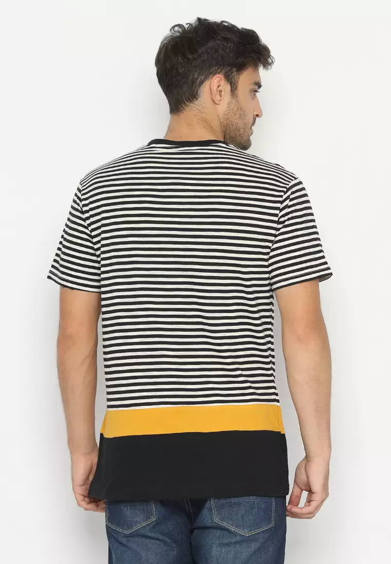 POLICE T-Shirt Salur Cotton Pria 207160661