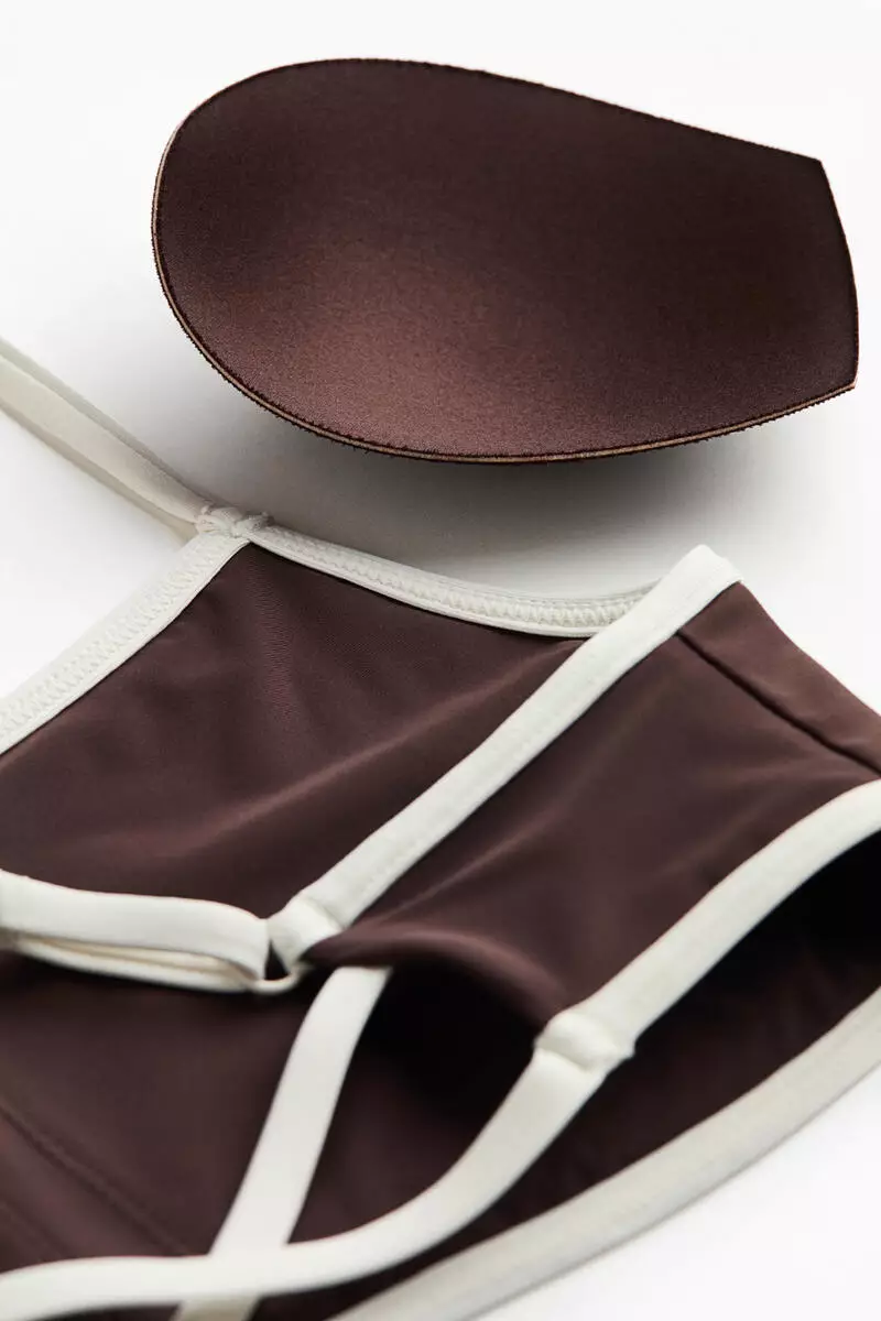 Padded sports bikini top