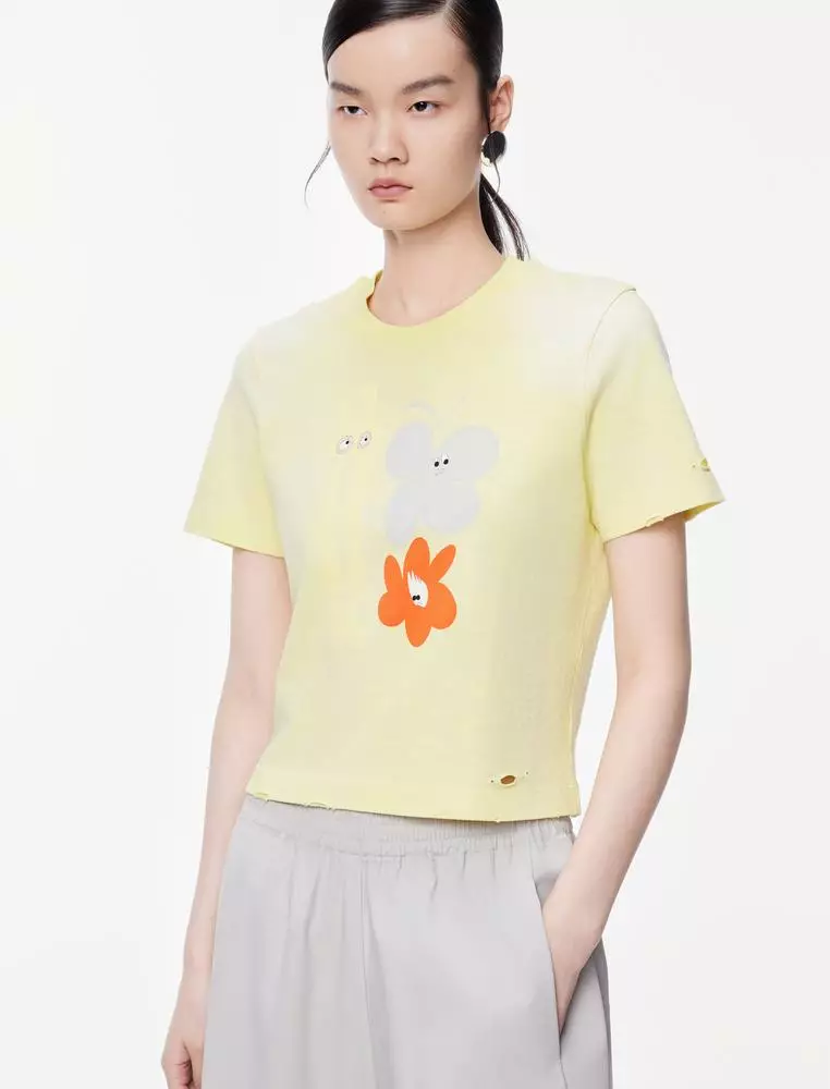 Slim fit short sleeve T-shirt