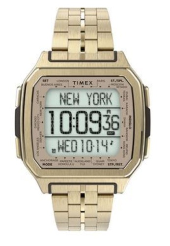 Buy Timex Timex Command Urban™ Metal 47mm Gold-Tone Case, Stainless ...