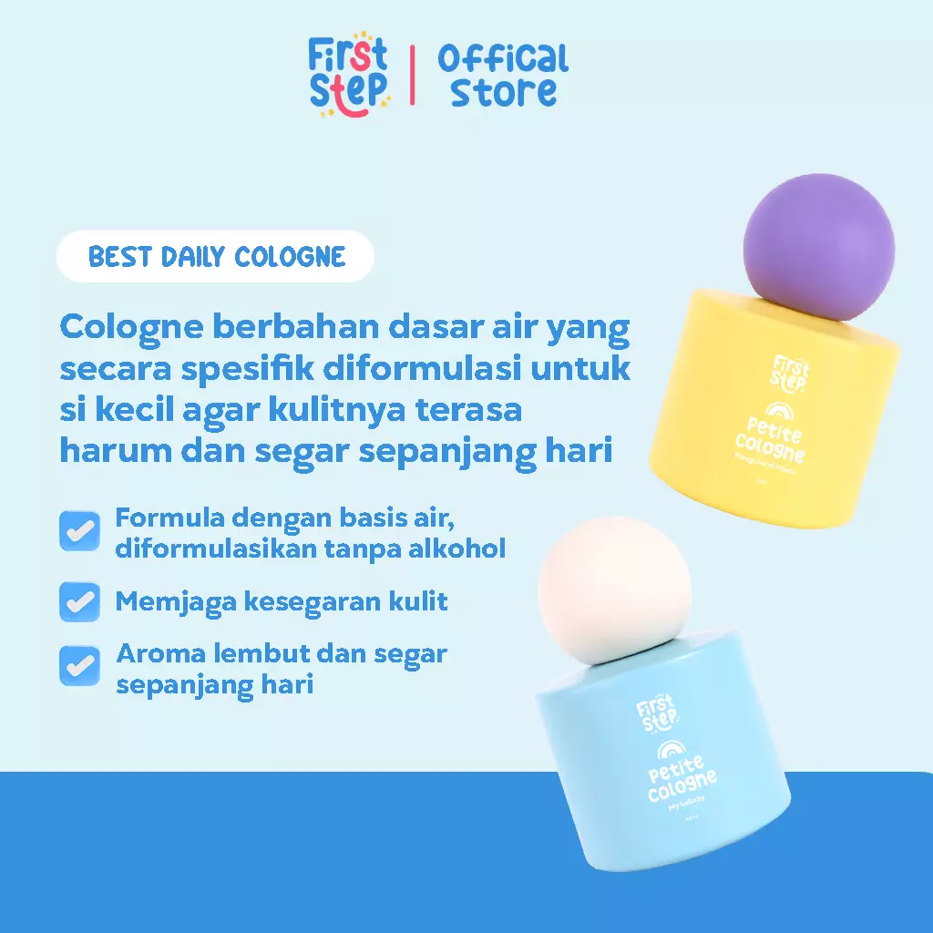 First Step Petite Cologne Playground Mood 50 ml
