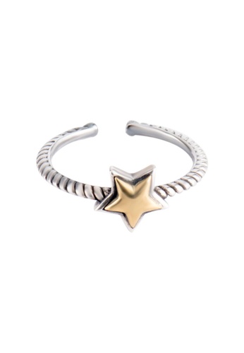 A-Excellence silver Premium S925 Sliver Star Ring 085E7AC1315050GS_1