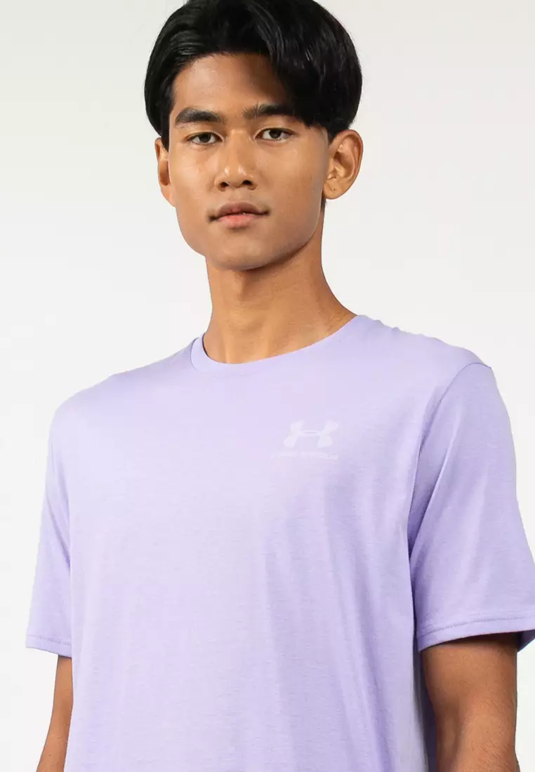 Left Chest Logo Men's Short Sleeves T-Shirt