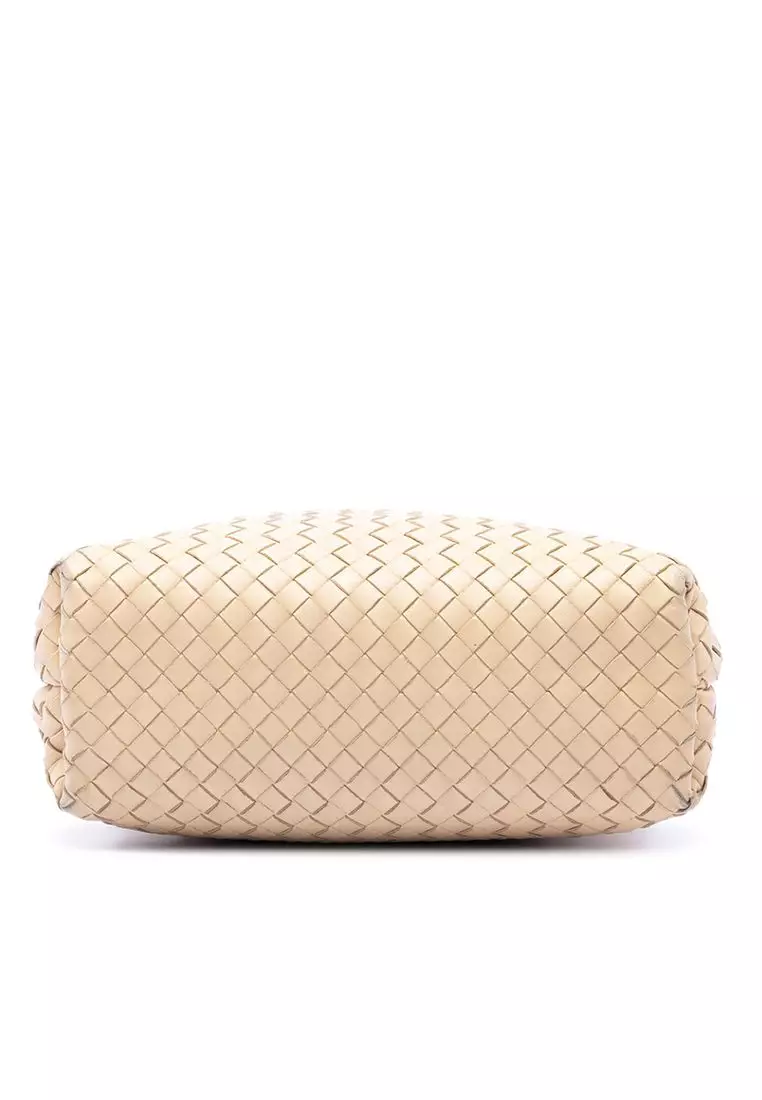 Pre-Loved Bottega Veneta Nappa Intrecciato Fold Crossbody