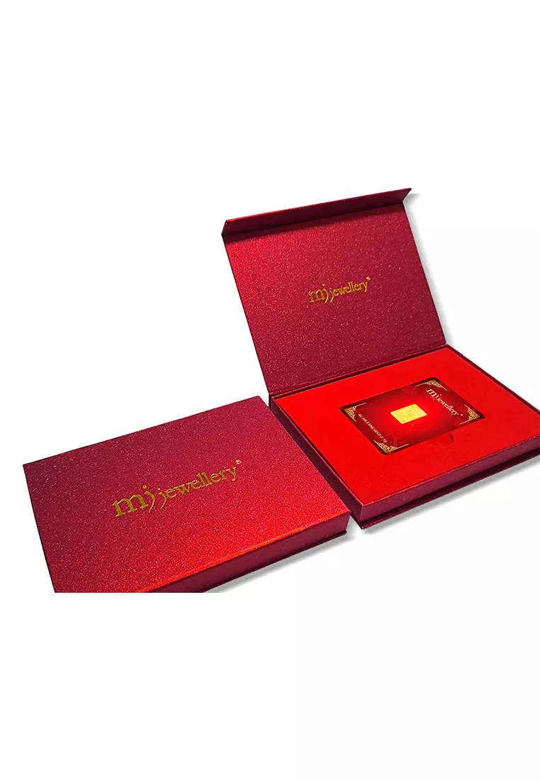 5G系列 999.9/24K足金 喜慶卡片 (1克)