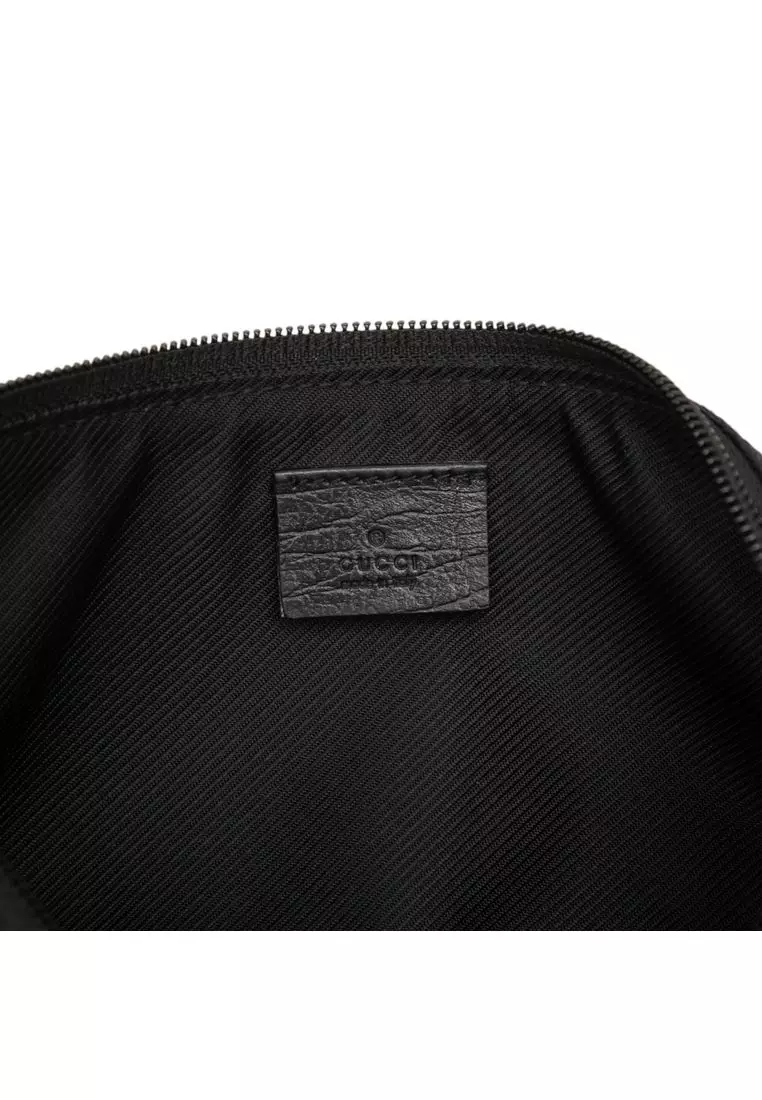 Pre-Loved Gucci Gg Canvas Boat