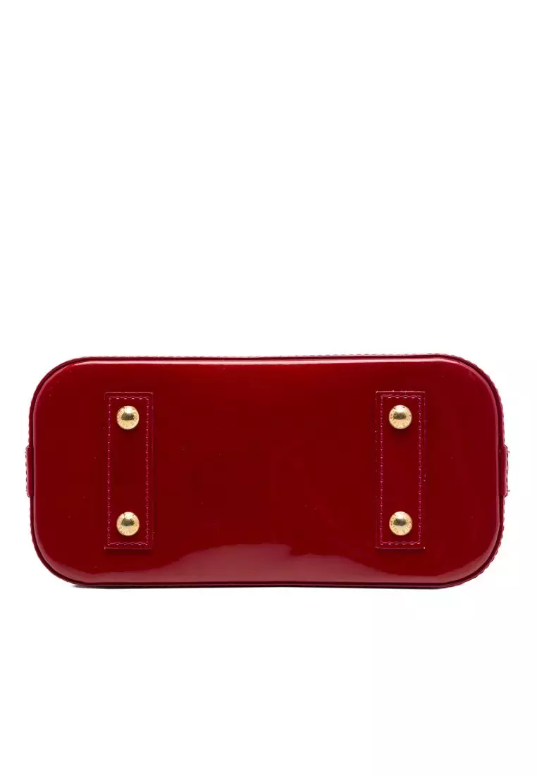 Pre-Loved Louis Vuitton Monogram Vernis Alma Bb