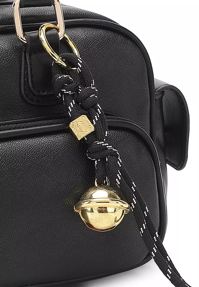 Women's Top Handle Bag / Sling Bag / Crossbody Bag / Shoulder Bag (Tas Tangan / Tas Selempang / Tas Bahu) - Hitam