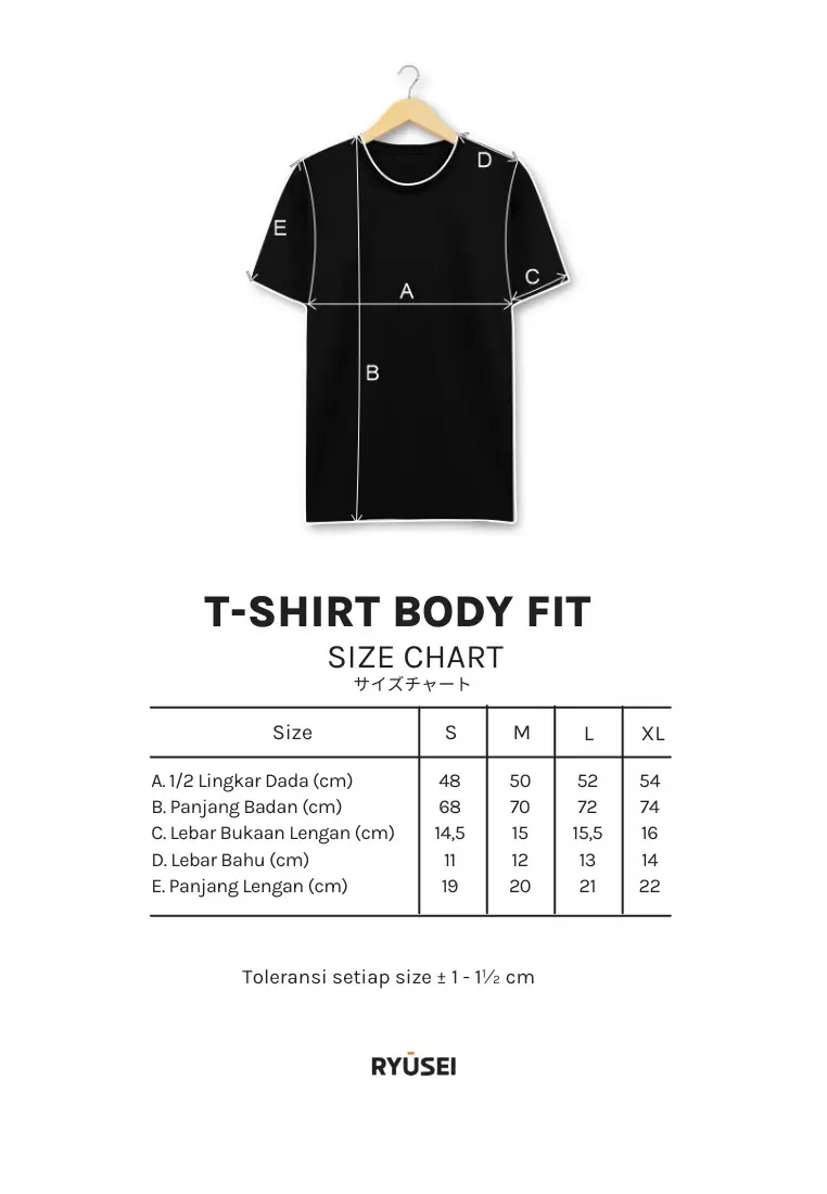 Ryusei Tshirt Masaka Black