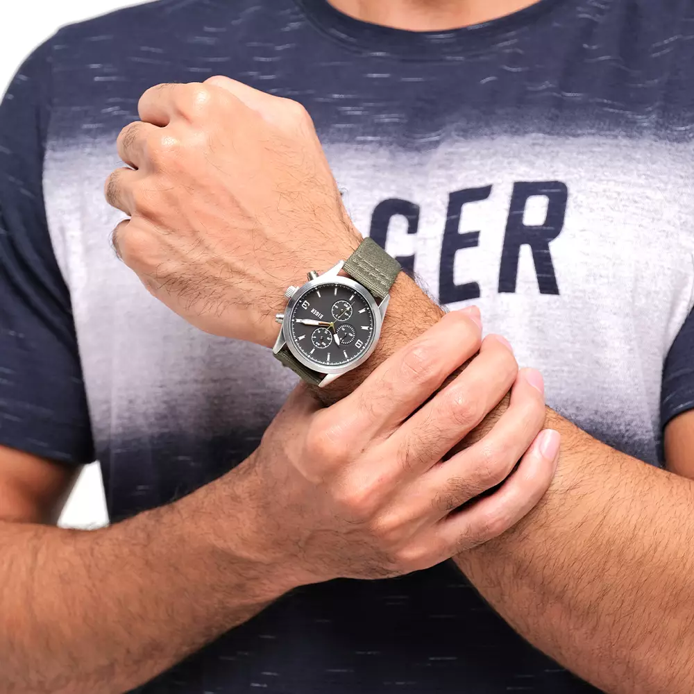 Eiger Glenwood Lacw Watch Silver