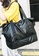 Twenty Eight Shoes black VANSA Simple Oxford Travel Tote Bag VBW-Tb9B32L 2E833ACB239F64GS_4