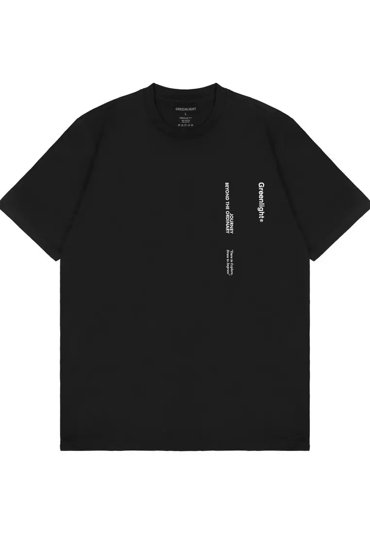 Greenlight Men's T-Shirt Short Sleeve Regular Fit Cotton Quemus OL-C400225