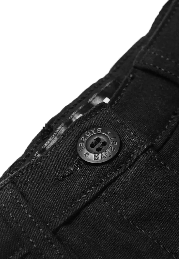 Ryusei Celana Chinos Pendek Anak Shimazaki Black