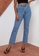 MISSGUIDED blue Highwaisted Stretch Straight Leg Jeans B58FDAA4C76936GS_4