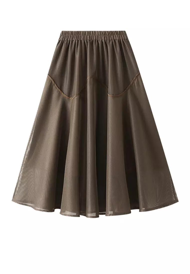 Stylish Simplicity Hepburn Umbrella Skirt AF9011