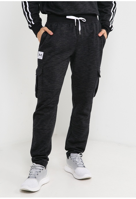 men's ua essential fleece heritage cargo pants