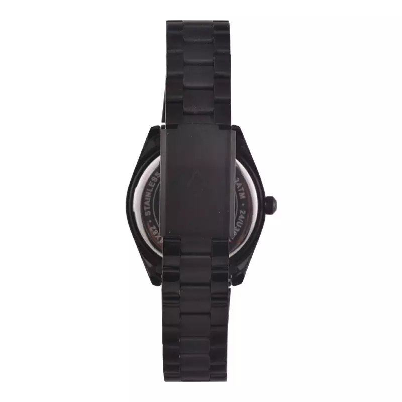 Jam Tangan Wanita Christophe Arden CA 2001 LD BIPBARG Ladies Black Dial Black Steel Strap