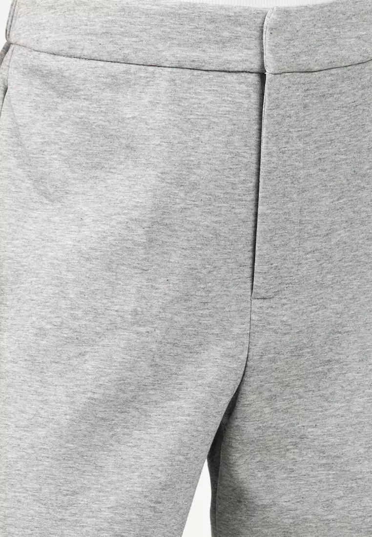 Straight-Fit Trousers With Elastic Waist