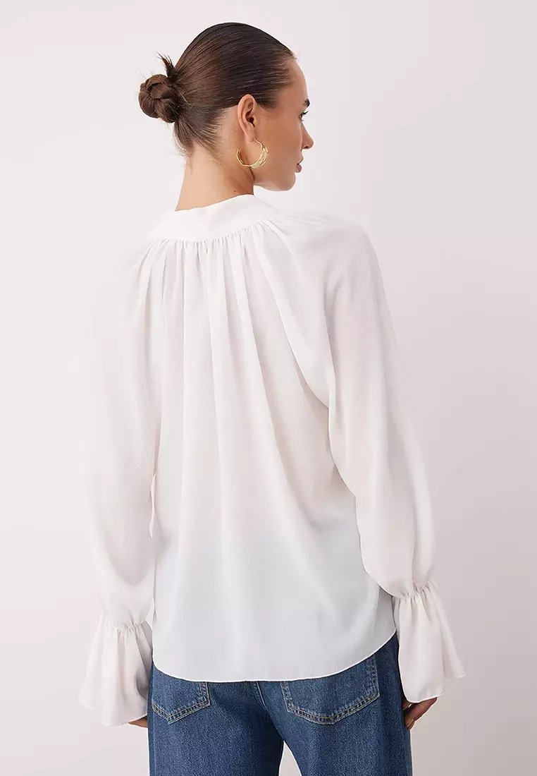Tie Neck Blouse