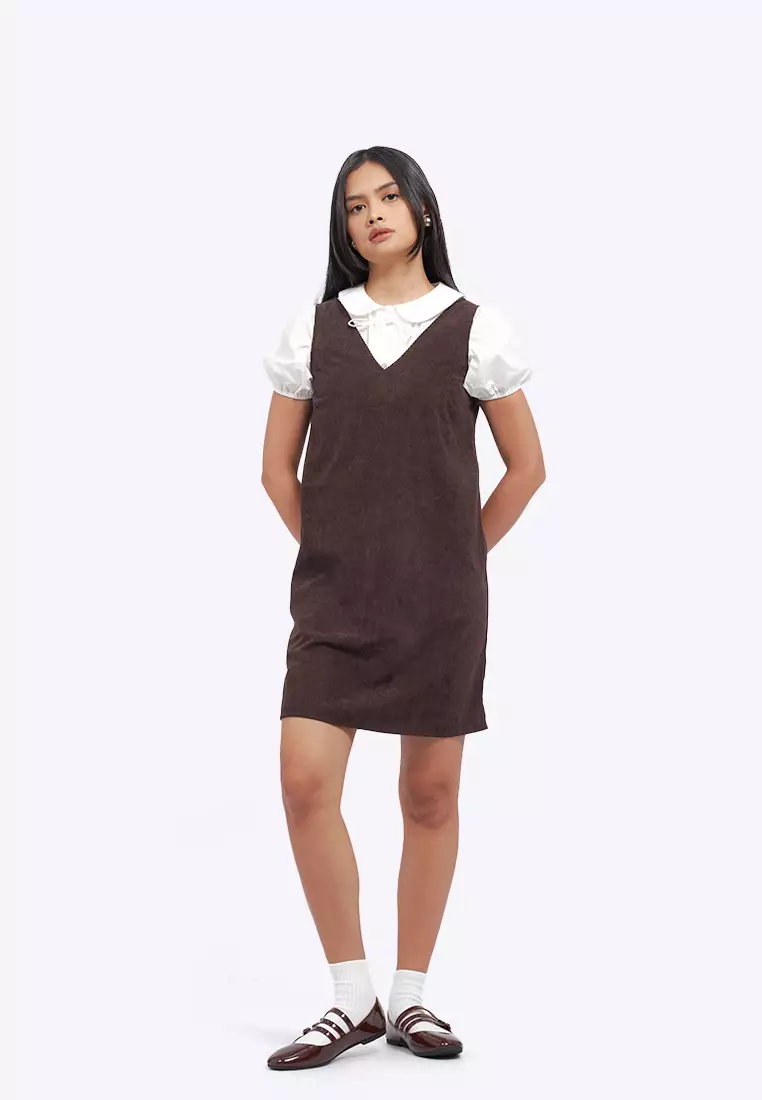 Flats Shoes Dark Brown