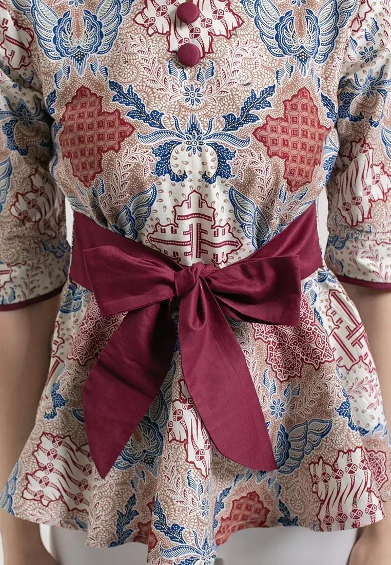 Hadinata Batik Wanita Blouse Nayla Gilby