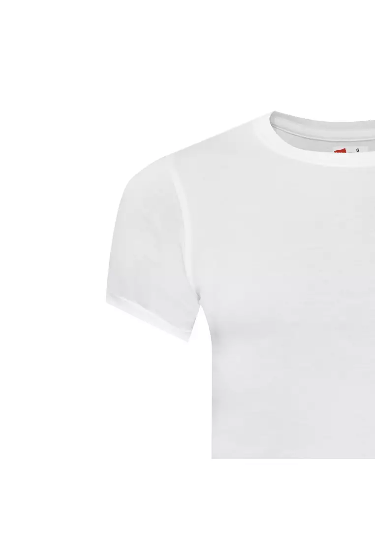White 3-Pack Fit Round Neck T-Shirt 1312