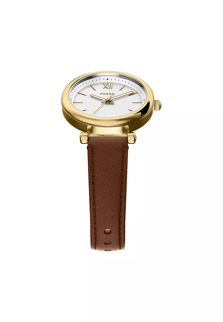 Carlie Brown Leather Watch Es5464