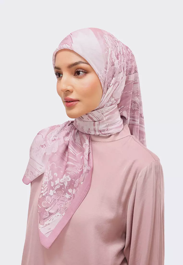 Ria Miranda Pink Rose Valora Scarf