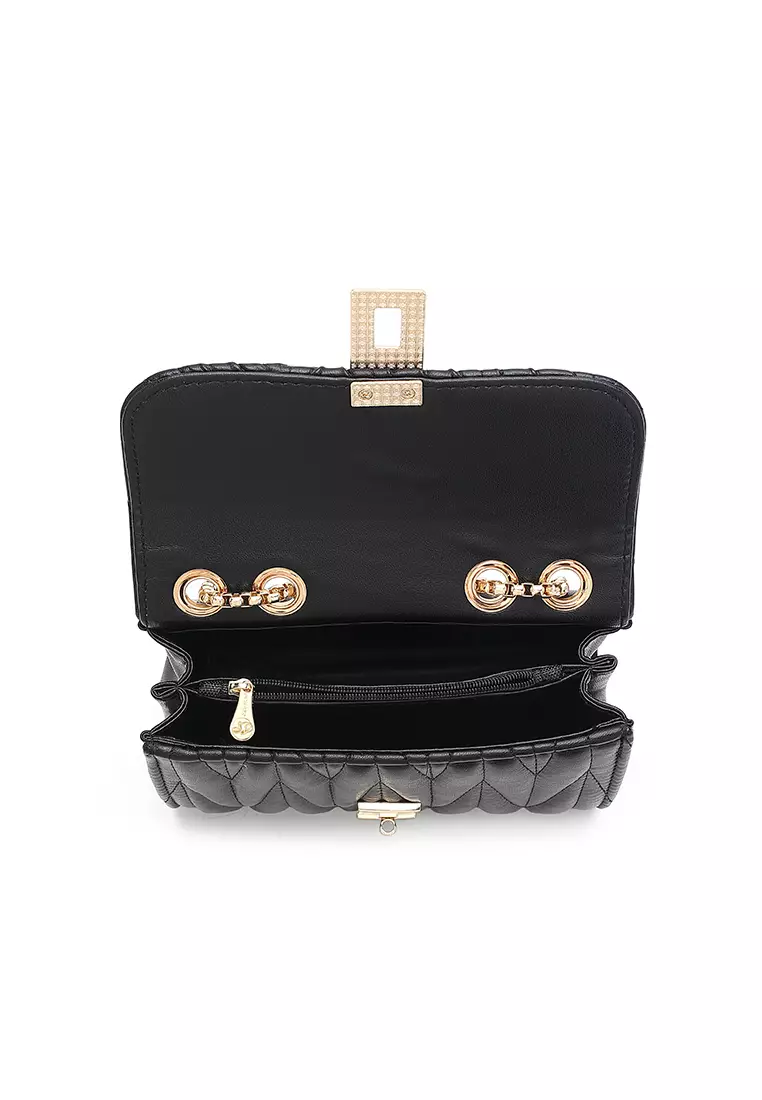 Chain Handbag - Black