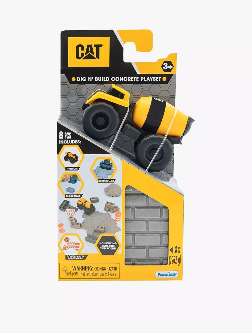 Caterpillar Dig and Build Coandcrete Playset - CT283415