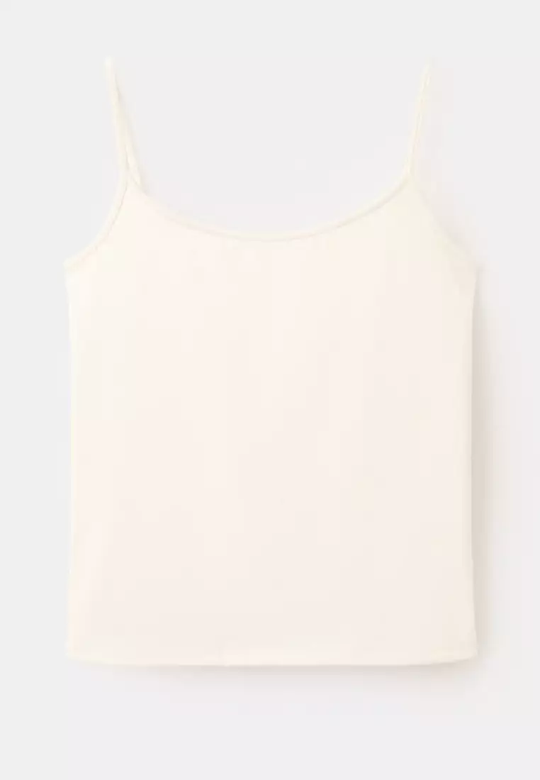 Fitted Top with Thin Straps