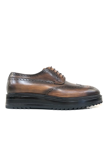Giorostan brown Men Casual Shoes 70AC2SH123C9A6GS_1