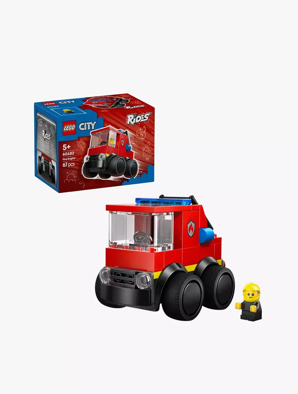 LEGO® City Brick Rides Rides – Fire Truck - 60482