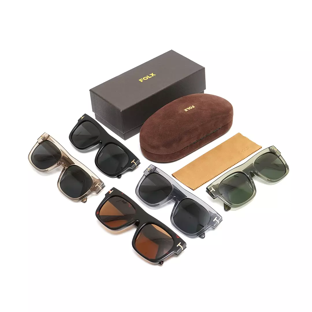 Polarised Fausto Sunglasses Black