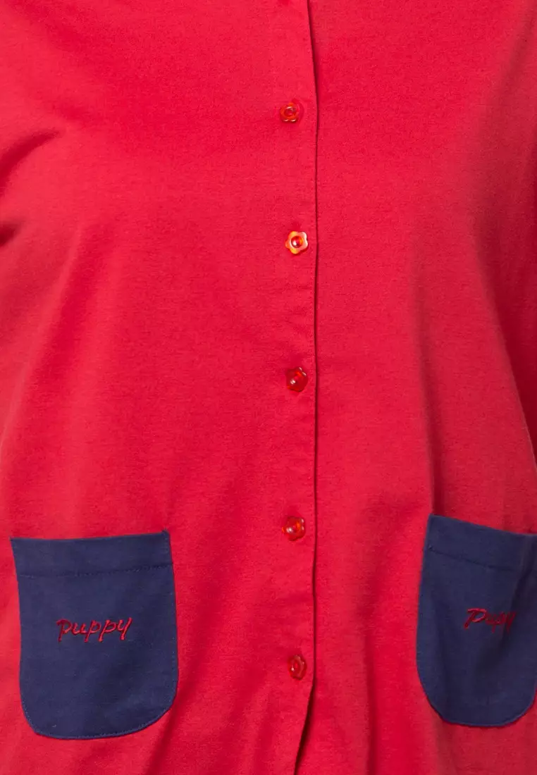 Long Sleeve, Long Pants Pocket Sleepwear