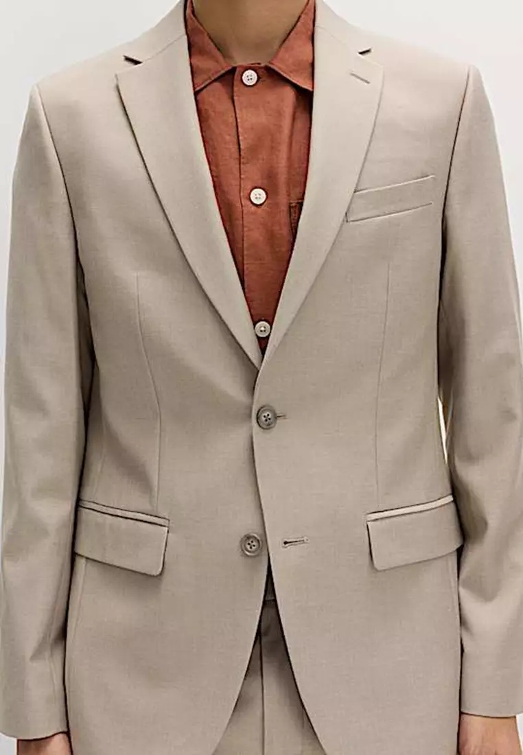 Slim Fit Stretch Suit Jacket