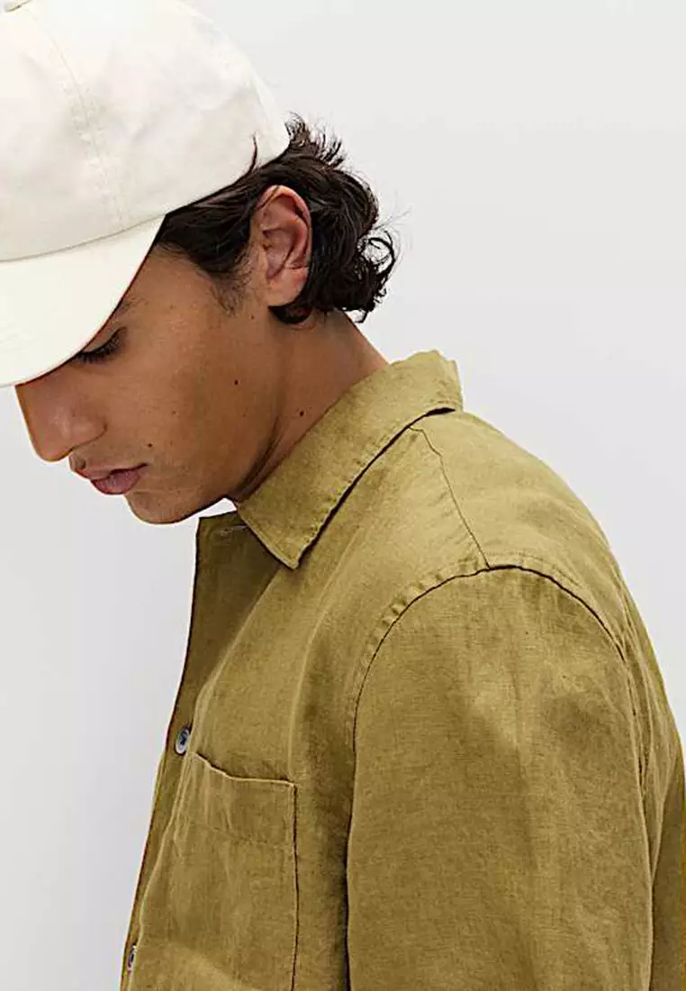 Pure Linen Short Sleeve Shirt