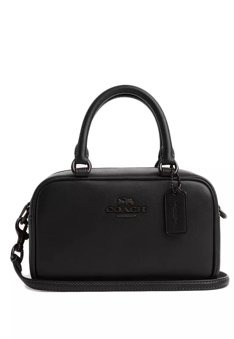 バッグ Coach Satchel Handbag Black Crossgrain Buy COACH Coach Satchel Crossbody - Black 2026 Online | ZALORA