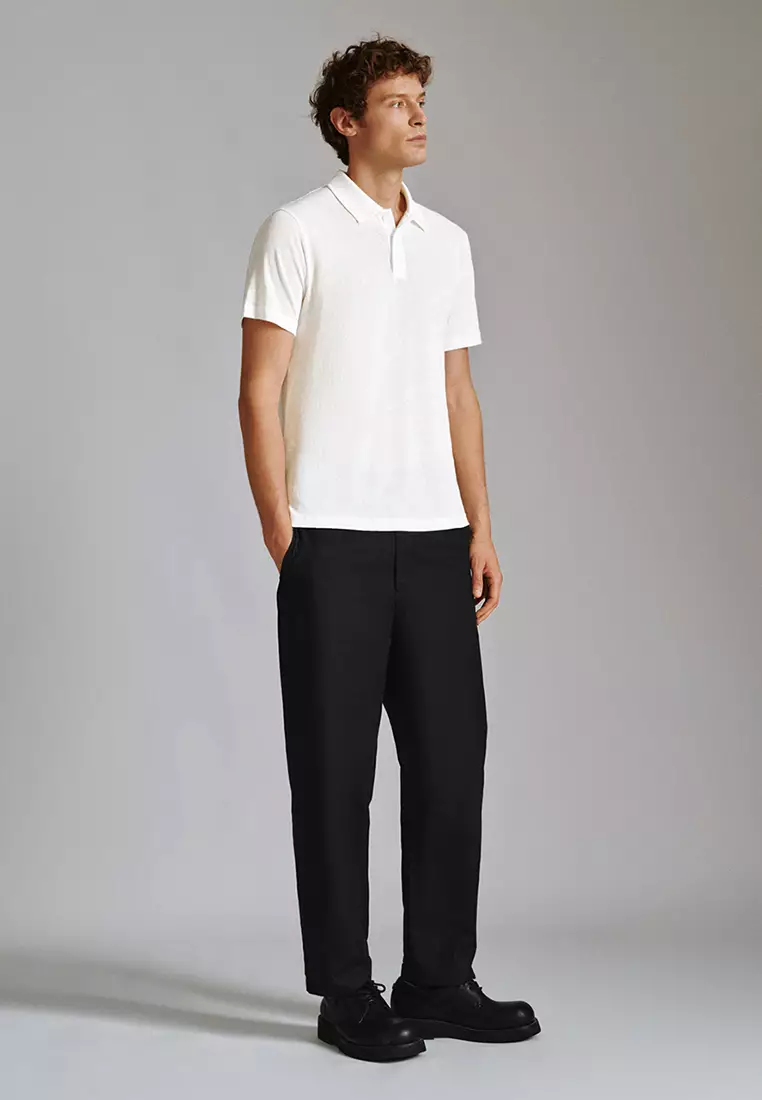 Casual Polo Collar Polo Shirt