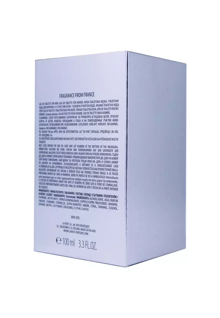 La Rive 315 Prestige Black Man 100 ML