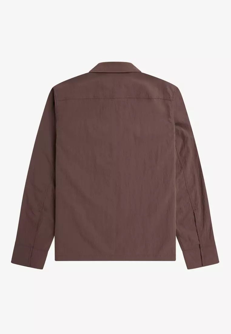 Buy Fred Perry Fred Perry M5684 Zip Oversize Long Sleeve