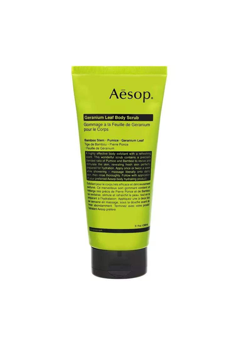 Buy Aesop Aesop Geranium Leaf Body Scrub 180ml, 6.1fl.oz Online ...